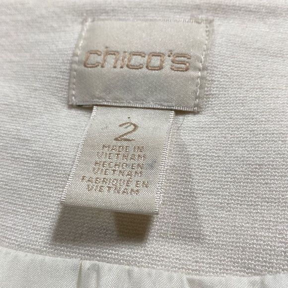 Chico's Statement Colorblock Jacket Camel/Black Large - Picture 10 of 16